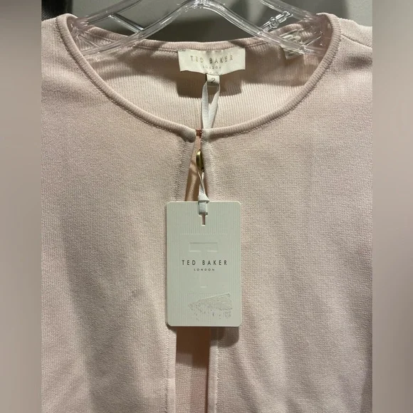 Ted Baker Light Pink Round Neck Top - Picture 2 of 2